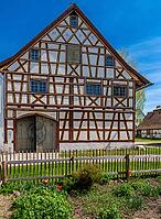 Schwäbisches Bauernhofmuseum Illerbeuren, Upper Swabia, Allgäu, Bavaria, Germany [IBR124898993]
