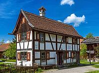 Schwäbisches Bauernhofmuseum Illerbeuren, Upper Swabia, Allgäu, Bavaria, Germany [IBR124899001]