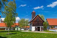 Schwäbisches Bauernhofmuseum Illerbeuren, Upper Swabia, Allgäu, Bavaria, Germany [IBR124899008]