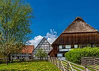 Schwäbisches Bauernhofmuseum Illerbeuren, Upper Swabia, Allgäu, Bavaria, Germany [IBR124899010]