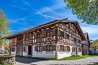 Schwäbisches Bauernhofmuseum Illerbeuren, Upper Swabia, Allgäu, Bavaria, Germany [IBR124899012]