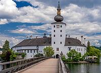 Schloss Orth im Lake Traun, Gmunden, Salzkammergut, Upper Austria, Austria [IBR124899014]