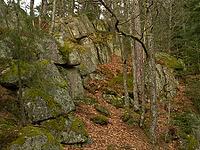 Igellochfelsen, Hornberg, Black Forest, Baden-Württemberg, Germany [IBR124899512]