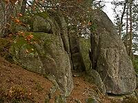 Igellochfelsen, Hornberg, Black Forest, Baden-Württemberg, Germany [IBR124899513]