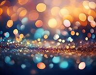 Blurred Abstract Background with Bokeh Lights. Abstract Modern Particle Wallpaper, AI generated [IBR124899891]