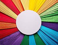 Abstract colorful background. with colorful elements, AI generated [IBR124899892]