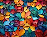 Abstract colorful background. with colorful elements, AI generated [IBR124899893]