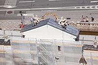 Construction site for the renovation of a building in the city center, Salzburg, Salzburger Land, Austria [IBR124920230]