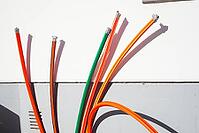 Construction site for laying fiber optic cables in front of a residential building, Bremen, Germany [IBR124920235]
