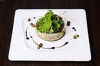 Vegetable salad on plate, view from above [IBR124944126]
