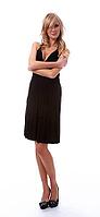 Portrait of beautiful blonde model poses in black dress [IBR124968429]