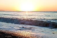 Landscape. A beautiful sunrise on the sea for your design [IBR124991130]