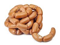Sausage on a white background [IBR124991172]