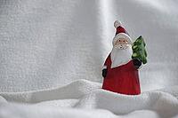 Figure of Santa Claus, Kempen, Viersen District, North Rhine-Westphalia, Germany [IBR125007619]