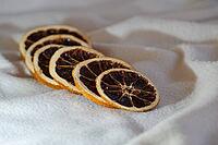 Dried orange slices, Kempen, Viersen District, North Rhine-Westphalia, Germany [IBR125007625]