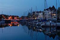 Middelburg marina in the evening, Middelburg, Netherlands [IBR125007670]