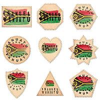 Vanuatu Isangel Postage Stamp Collection [IBR125012236]