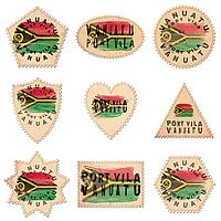 Vanuatu Port Vila Postage Stamp Collection [IBR125012238]