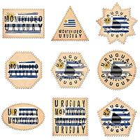 Uruguay Montevideo Postage Stamp Collection [IBR125012246]