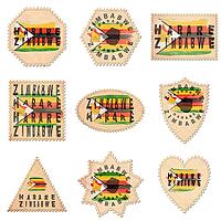 Zimbabwe Harare Postage Stamp Collection [IBR125012253]
