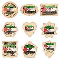 Western Sahara Laayoune Postage Stamp Collection [IBR125012257]