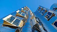 Gehry-Bau, Medienhafen, Düsseldorf, North Rhine-Westphalia, Germany [IBR125012285]