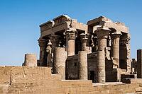 Temple complex on the Nile, Kom Ombo temple, Upper Egypt, Egypt [IBR125026164]