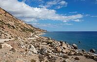 Long-distance hiking trail E4 near Paleochora on the Libyan Sea, Kandanos-Selino Municipality, Chania Regional Unit, Crete, Greece [IBR125026194]