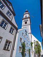 St. Georg Church in Freising, Bavaria, Germany [IBR125030526]