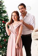 Young couple on romantic christmas date [IBR125053256]