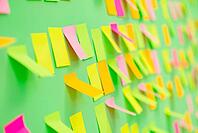 Many reminders in business concept [IBR125062160]