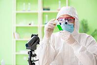 Chemist working in the lab on new experiment [IBR125062196]
