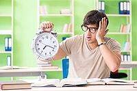 Student preparing for university exams [IBR125062243]