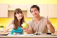 Young family struggling with personal finance [IBR125075742]