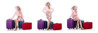Woman preparing for travel on summer vacation [IBR125094438]