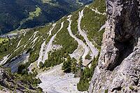 Pass road to Torri di Fraele and Lake Cancano, Valdidentro, Sondrio, Italy [IBR125163425]