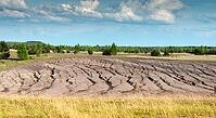 2015, Brandenburg, Germany, Mainzer Land, Nabu, Nabu project, national natural heritage, natural paradise Grünhaus, post-mining landscape, cultivated landscape, erosion, green house, high size, portrait format, cultural landscape, landscape, landscape [IBR125173416]