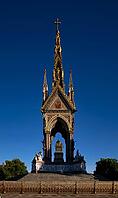 Albert Memorial Memorial, Kensington Gardens, Park, Kensington, City of Westminster, evening light, London, England, Great Britain, Great Britain [IBR125173431]