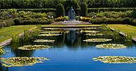 Statue of Princess Diana with Three Children, Sunken Garden, Sunken Garden, Lake, Kensington Gardens, Park, Kensington, City of Westminster, London, England, Great Britain, Great Britain [IBR125173436]