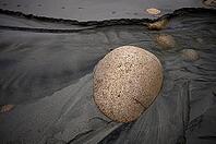 Stones, pebbles, pebbles, Cot Valley Beach, Porth Nanven, also beach of dinosaur eggs, coast, St Just in Penwith, Cornwall, England, Great Britain, Great Britain [IBR125177965]