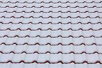 Roof tiles in the snow [IBR125180330]