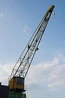 A historic port crane in Cologne. The crane is located at Rheinauhafen and is a heritage-protected building [IBR125185844]