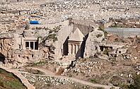 Tomb of Zechariah in Jerusalem, Israel [IBR125188189]
