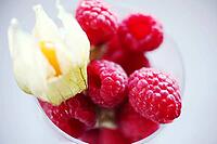 Red Raspberries Macro [IBR125188222]