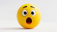 Page Not Found: Emojis Indicating Confusion And Disorientation On A White Background For Website Error 404, AI generated [IBR125195718]