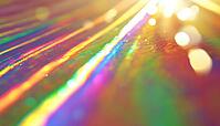 Rainbow Refraction Overlay And Holographic Rays: Vintage Camera Glare With Prism Light Effects And Blurred Bokeh Retro Photography, AI generated [IBR125195746]