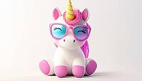 Enchanting Unicorn And Magical Design - Adorable And Whimsical Print Featuring Unicorn And Magic - Perfect For All Ages, AI generated [IBR125200698]