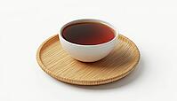Sipping A Hot Cup Of Tea On A Rustic Wooden Table. Enjoying A Warm Drink On A Cozy Surface. Relaxing With Tea On Wood, AI generated [IBR125200710]