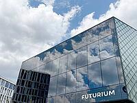 The Futurium Berlin (House of Futures) opened in 20219. It explores the question of how we, as humans, want to live in the future. An ideas laboratory and museum. The Berlin-based architectural duo Richter Musikowski (Christoph Richter and Jan Musikowski) [IBR113322303]
