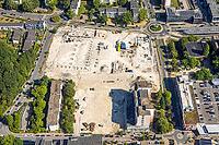 Aerial view, Bergkamen town hall quarter, former market hall, Weddinghofen, Bergkamen, Ruhr area, North Rhine-Westphalia, Germany, birds-eyes view, aerial photography, aerial photography, overview, bird's eye view, infrastructure, town view, aerial [IBR113322341]